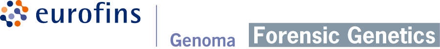 Logo of Eurofins Genoma, a company specialized in genetic testing and molecular diagnostics, a benchmark of excellence for genetic and cytogenetic exams.