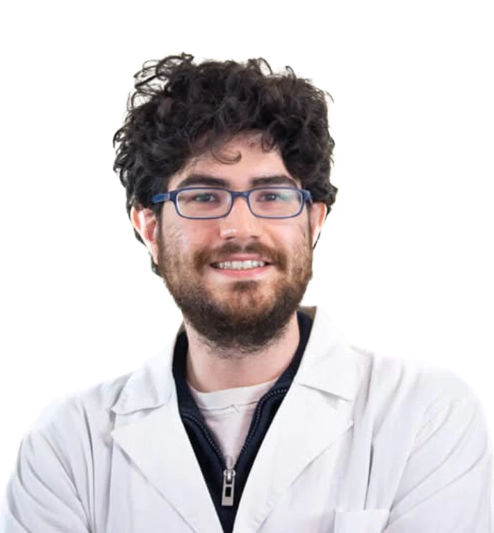 Foto del Dott. Hashemian Nader Khaleghi, membro del team specializzato di Eurofins Genoma.